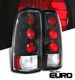 Chevy Silverado 1999-2002 Black Altezza Tail Lights