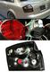 Audi A4 2002-2005 Black Altezza Tail Lights