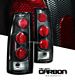 Chevy Tahoe 1995-1999 Carbon Fiber Altezza G1 Tail Lights