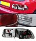 Honda Civic Hatchback 1992-1995 Clear Altezza Tail Lights