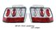 Ford Mustang 1999-2004 Clear Altezza Tail Lights