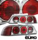 Honda Prelude 1997-2001 Clear Altezza Tail Lights