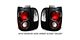 Lincoln Navigator 1998-2002 Black Altezza Tail Lights