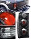 Chevy Blazer 1995-2004 Carbon Fiber Altezza Tail Lights