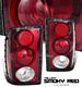 Ford Ranger 2001-2005 Smoky Red Altezza Tail Lights