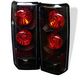 GMC Safari 1985-2004 Black Altezza Tail Lights