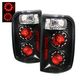 Oldsmobile Bravada 1996-2001 Black LED Tail Lights