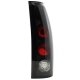 GMC Yukon Denali 1999-2000 Black Smoked Altezza Tail Lights