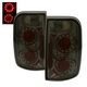 Oldsmobile Bravada 1996-2001 Smoked LED Ring Tail Lights