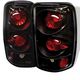 Chevy Tahoe 2000-2006 Black Altezza Tail Lights