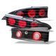 Mitsubishi Eclipse 1995-1999 Black Altezza Tail Lights