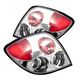 Hyundai Santa Fe 2001-2003 Clear Altezza Tail Lights