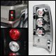 GMC Yukon XL Barn Door 2000-2006 Black Altezza Tail Lights