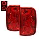 Chevy Blazer 1995-2005 Red LED Ring Tail Lights