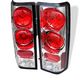 Chevy Astro 1985-2004 Clear Altezza Tail Lights