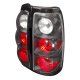 Chevy Silverado 1999-2002 Black Altezza Tail lights