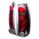 Chevy Blazer Full Size 1992-1994 Black Altezza Tail Lights