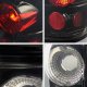 Ford Expedition 1997-2002 Black Smoked Altezza Tail Lights