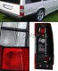 Volvo 940 Wagon 1991-1995 Red and Clear Euro Tail Lights