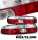 Lexus SC400 1995-1999 Red and Clear Euro Tail Lights