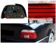 BMW E39 5 Series 1997-2000 Red and Clear Euro Tail Lights