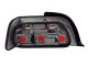 BMW 3 Series Coupe 1992-1998 Red and Clear Euro Tail Lights