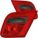 BMW 3 Series Coupe 1999-2001 Red and Smoked Euro Trunk Tail Lights