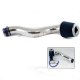 Honda Civic 1988-1991 Polished Short Ram Intake with Blue Air Filter