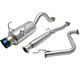 Honda Del Sol 1993-1997 Cat Back Exhaust System with Titanium Tip