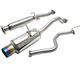 Honda Civic Hatchback 1992-1995 Cat Back Exhaust System with Rainbow Tip