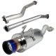 Honda Civic 2001-2005 Cat Back Exhaust System with Titanium Tip