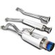 Honda Civic Si 2002-2005 Cat Back Exhaust System with Titanium Tip