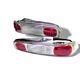 Acura Integra Coupe 1994-2001 Red and Clear JDM Tail Lights