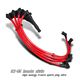 Honda Civic 1992-1995 Red Spark Plug Wires