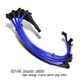 Honda Civic 1992-1995 Blue Spark Plug Wires