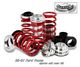 Ford Focus 2000-2004 Red Coilover Lowering Springs Kit