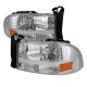 Dodge Durango 1998-2003 Chrome Headlights