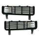 Dodge Ram 2500 1994-2002 LED Fog Lights and Bumper Grille Kit