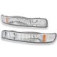 GMC Sierra 1500HD 2001-2007 Chrome Bumper Lights