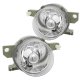 Honda Del Sol 1993-1995 Fog Lights Clear