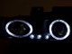 GMC Sierra 3500 1994-2000 Black Halo Headlights and Bumper Lights