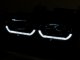Chevy Blazer Full Size 1992-1994 Black Headlights U-shaped LED DRL