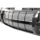 GMC Sierra 1994-1998 Black Billet Grille and LED DRL Headlights Bumper Lights