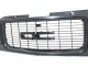 GMC Sierra 2500 1994-2000 Black Grille and LED DRL Headlights Set