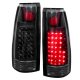 GMC Sierra 3500 1994-2000 Black Headlights and LED Tail Lights