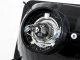 Buick Skyhawk 1975-1978 4 Inch Black Sealed Beam Projector Headlight Conversion Low and High Beams