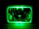 Jeep Cherokee 1979-2001 Green Halo Sealed Beam Headlight Conversion