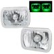 1986 Hyundai Excel Green Halo Sealed Beam Headlight Conversion