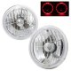 Chevy Blazer 1969-1979 Red Halo Sealed Beam Headlight Conversion