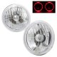 Ford Mustang 1965-1978 Red Halo Sealed Beam Headlight Conversion